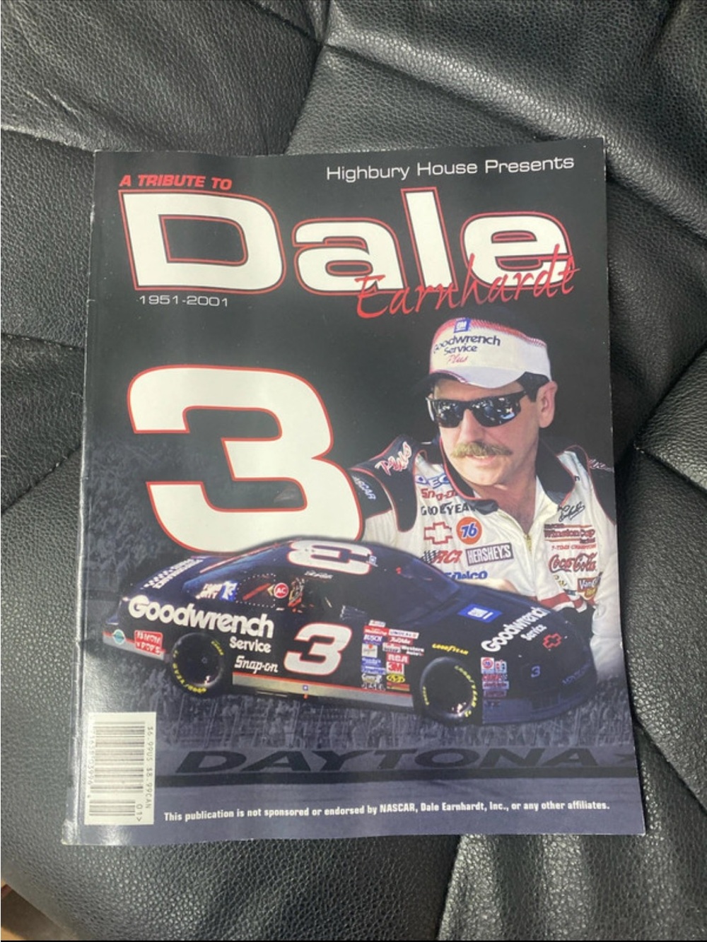 Tribute Racing Hardcover Book in Black — Dale Earnhardt 3